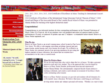 Tablet Screenshot of believeinmusicstudio.com